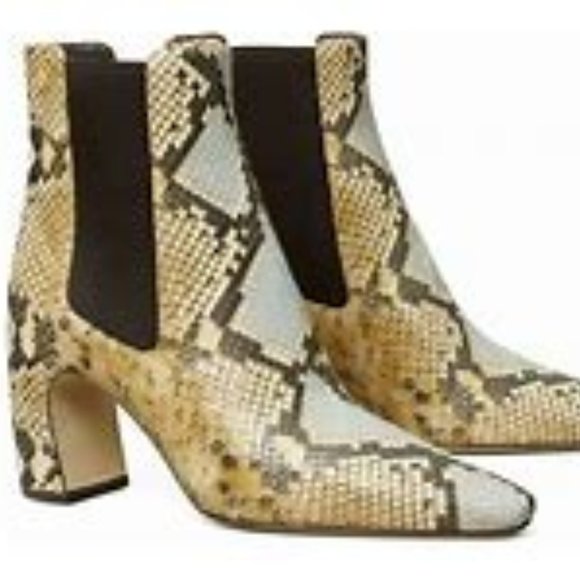 Tory Burch Shoes - Tory Burch $478 Banana Chelsea Boot Washed Lavender/Dark Brown Sz 7 NIB!